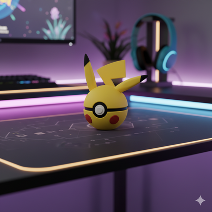 Pokébola Pikachu 3D  — La chispa que faltaba en tu colección
