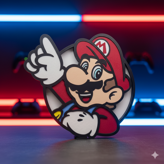 Mural Mario Clásico (Fanart Super Mario)